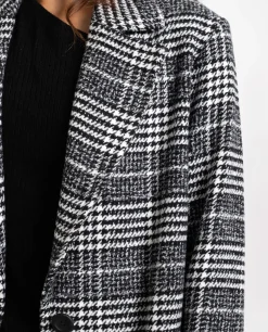 ABRIGO LOWLANDS · BLANCO Y NEGRO