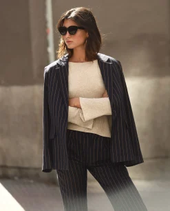 AMERICANA TRAJE CITY STROLL  · AZUL MARINO