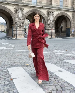 BLAZER JULIETTE · BURDEOS