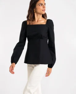 BLUSA BOTH WORLDS · NEGRO