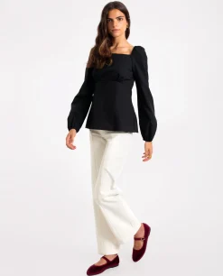 BLUSA BOTH WORLDS · NEGRO