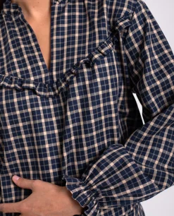 BLUSA CITY FIELDS · AZUL