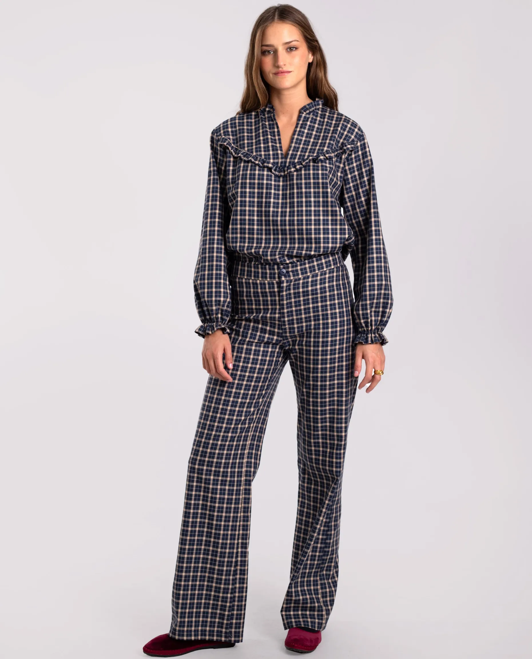 BLUSA CITY FIELDS · AZUL