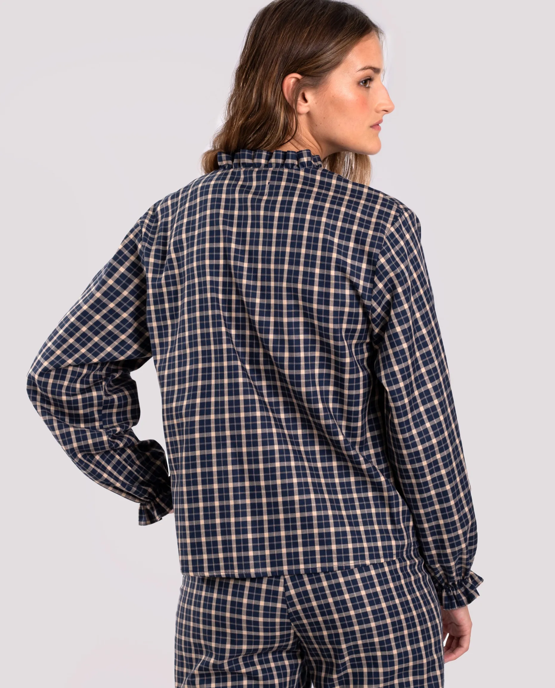 BLUSA CITY FIELDS · AZUL