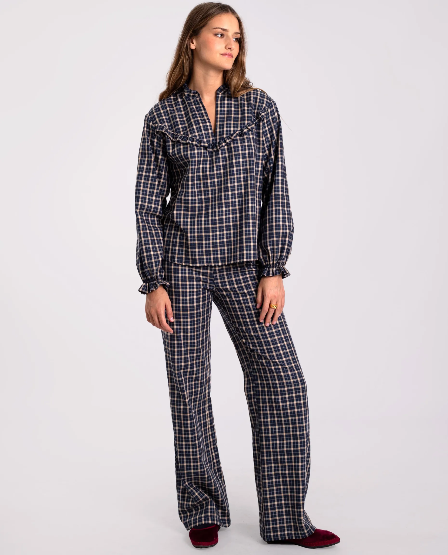 BLUSA CITY FIELDS · AZUL