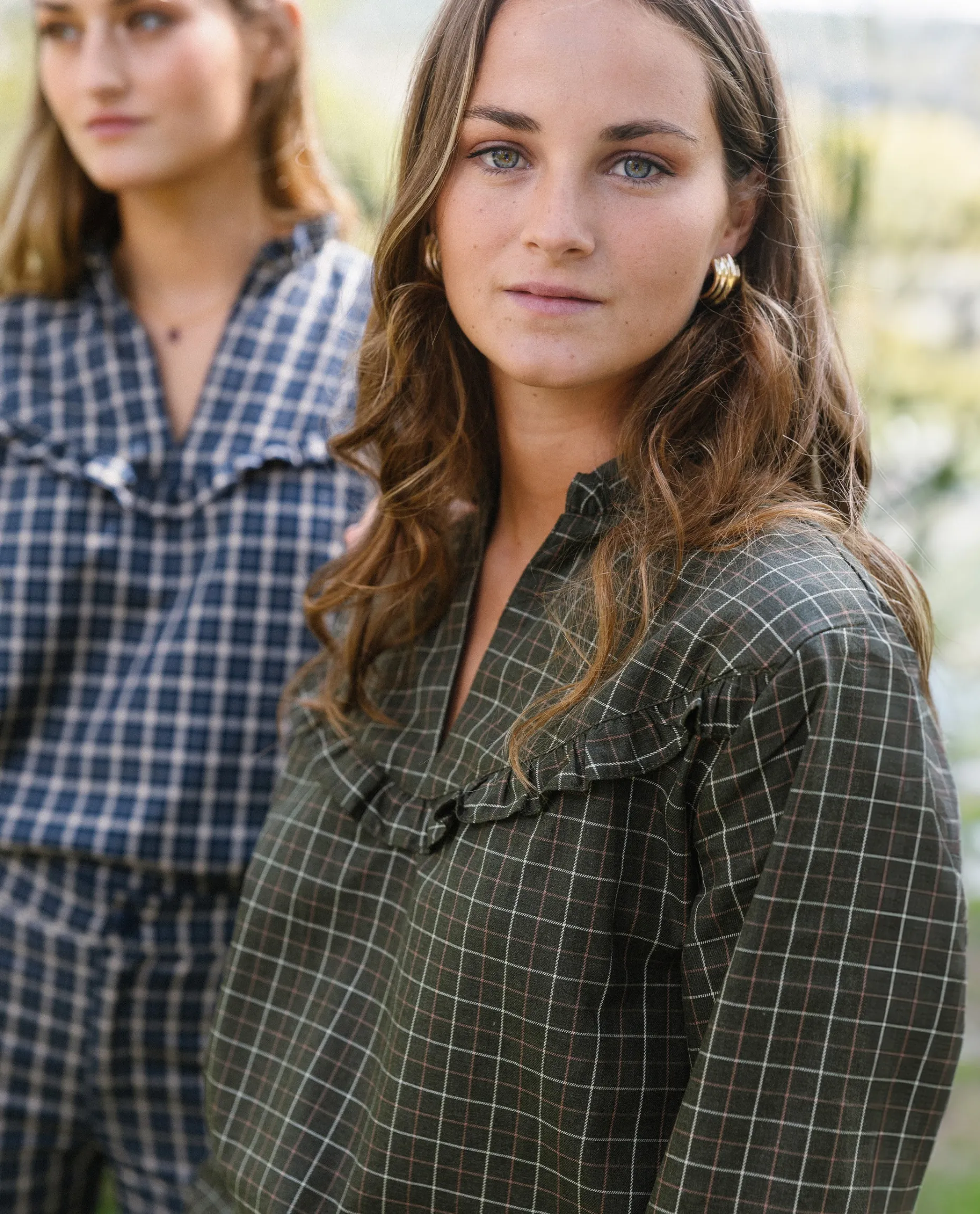 BLUSA CITY FIELDS · VERDE