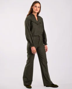 BLUSA CITY FIELDS · VERDE