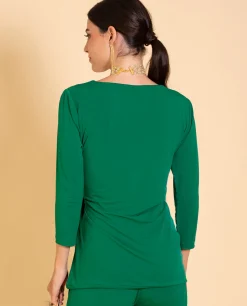 BLUSA MRS. ARTILES · VERDE ESMERALDA