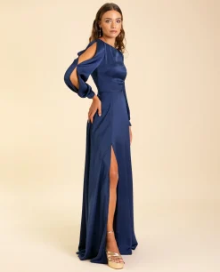 BLUSA MRS. VALLEJO · AZUL MARINO