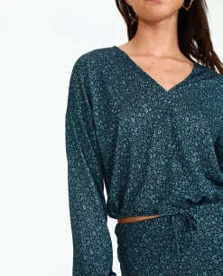 BLUSA TIME TO ENJOY · VERDE