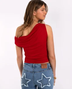 CAMISETA AMELIA · ROJO