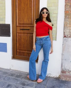 CAMISETA AMELIA · ROJO