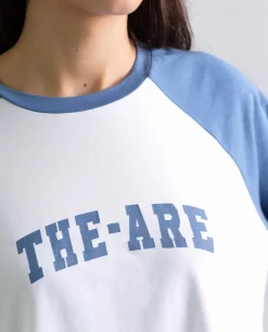 CAMISETA BIKE RIDE · BLANCO Y AZUL