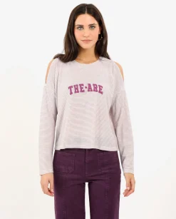 CAMISETA OWN ROAD · ROSA Y CRUDO