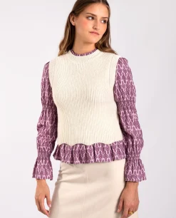 CHALECO UPTOWN GIRLS · BEIGE