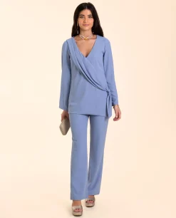 CHAQUETA RONDA · CELESTE