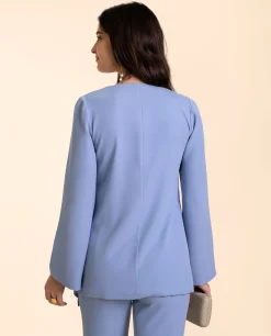 CHAQUETA RONDA · CELESTE