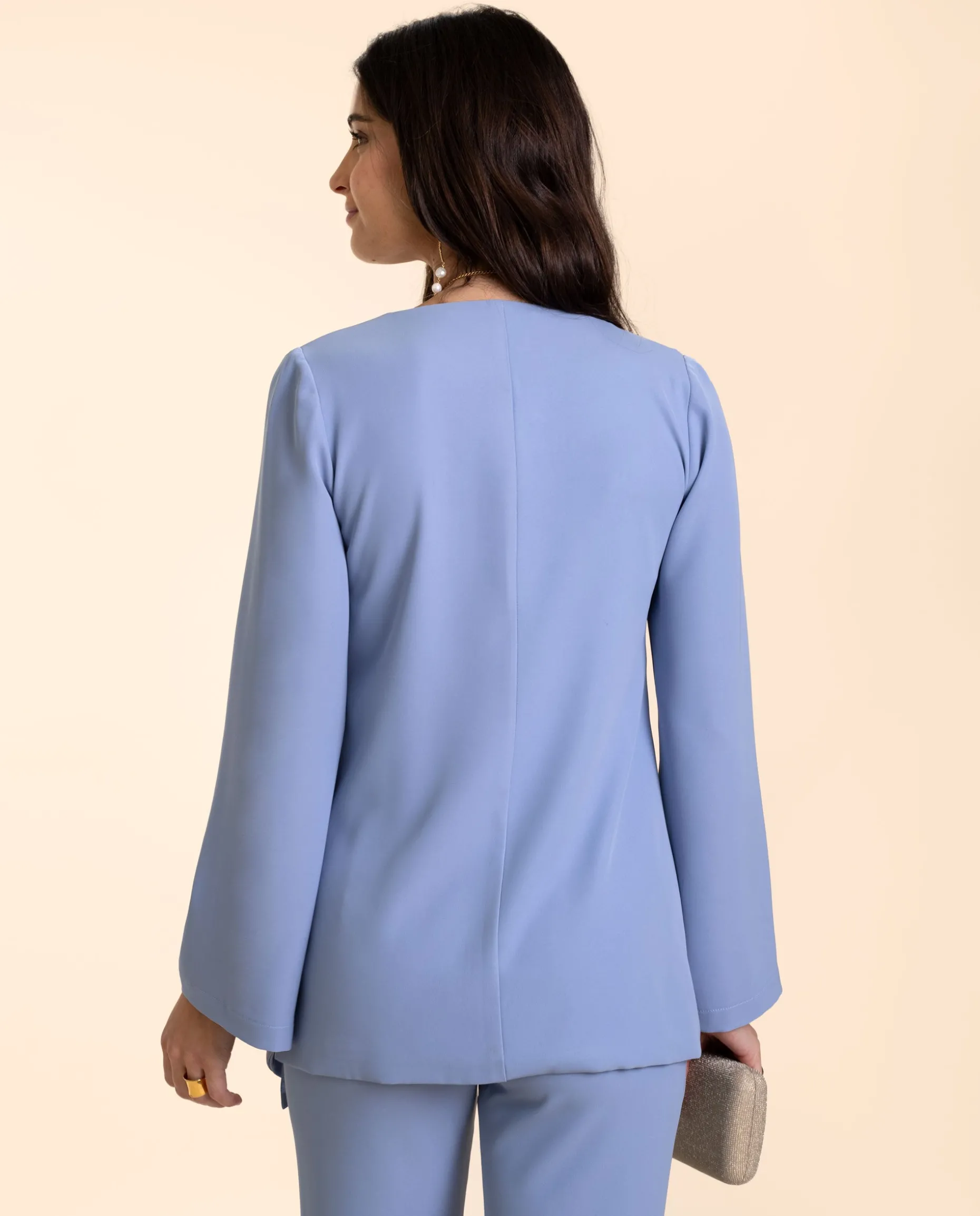 CHAQUETA RONDA · CELESTE