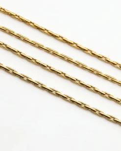 COLLAR ALL ALONG · ACERO BAÑO ORO