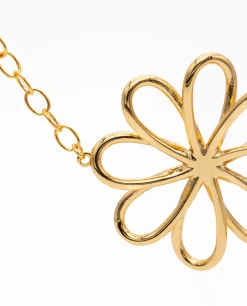 COLLAR BLOOM · BAÑO ORO