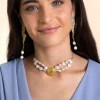 COLLAR DREAM PEARLS · BAÑO ORO