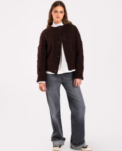 CÁRDIGAN COZY VALLEY · MARRÓN