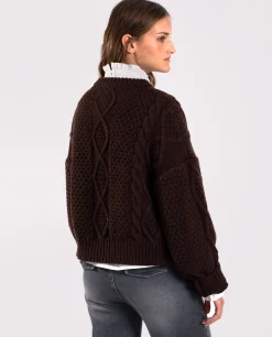 CÁRDIGAN COZY VALLEY · MARRÓN