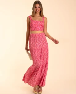 FALDA CAMELIA · ESTAMPADO