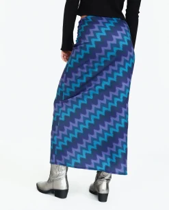 FALDA DECISIONS · ZIGZAG AZUL