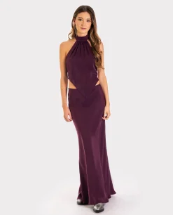 FALDA MIRROR CHECK · CIRUELA