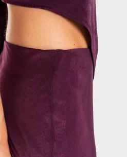 FALDA MIRROR CHECK · CIRUELA