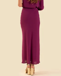 FALDA MRS. ARRIAGA · CIRUELA