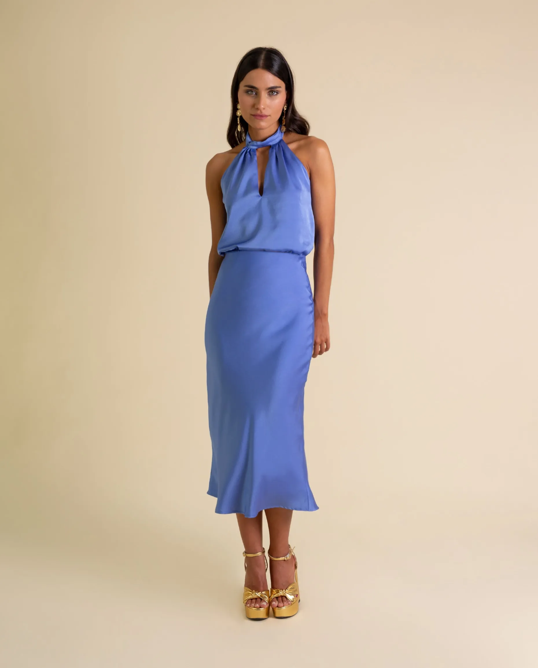 FALDA MRS. BELTRÁN · AZUL