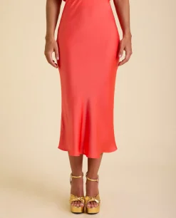 FALDA MRS. BELTRÁN · CORAL