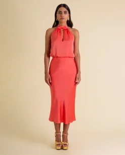 FALDA MRS. BELTRÁN · CORAL
