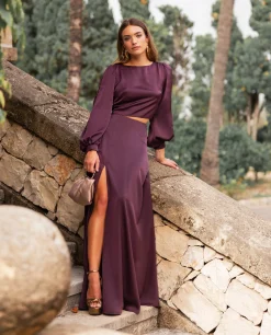 FALDA MRS. VALLEJO · BERENJENA