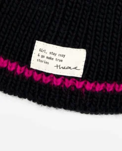 GORRO PUNTO · NEGRO