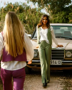 PANTALÓN BOHO COUNTRY · VERDE