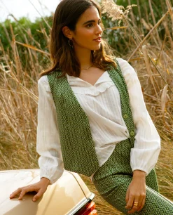 PANTALÓN BOHO COUNTRY · VERDE
