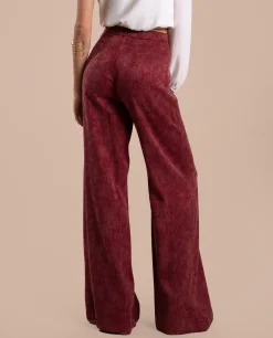 PANTALÓN JULIETTE · BURDEOS