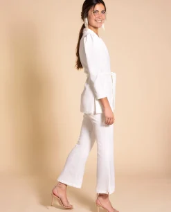 PANTALÓN MRS. HARLEY · BLANCO