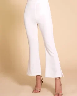 PANTALÓN MRS. HARLEY · BLANCO