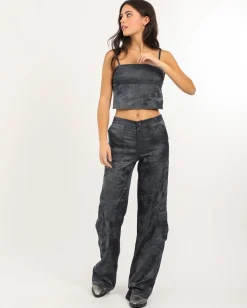 PANTALÓN NIGHT CONFESSIONS · PLOMO