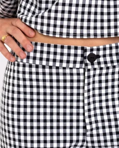 PANTALÓN RITA · NEGRO Y BLANCO