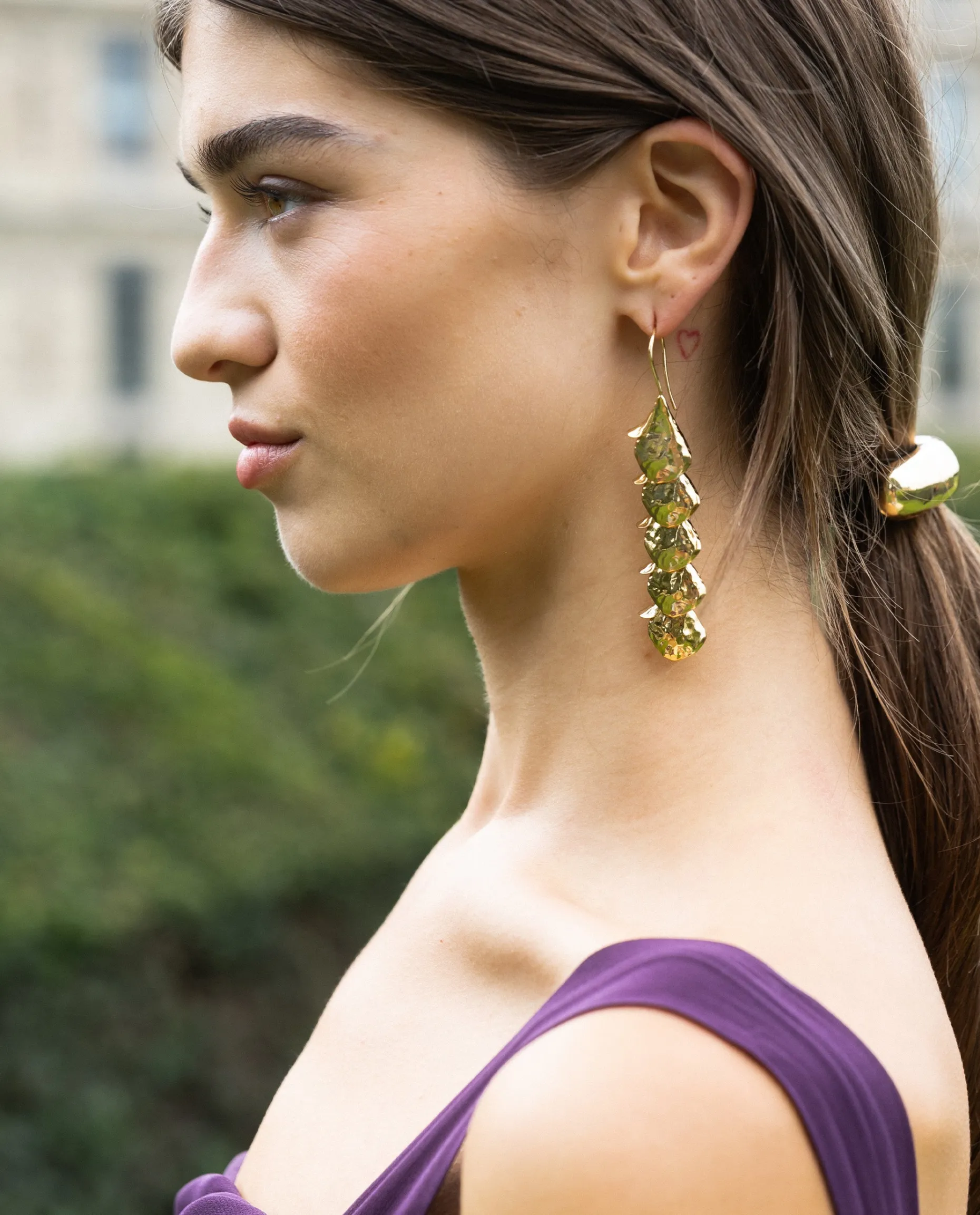 PENDIENTES CALA · BAÑO ORO