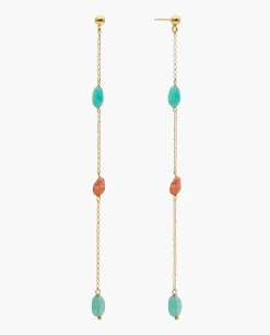 PENDIENTES FRESHLY · BAÑO ORO