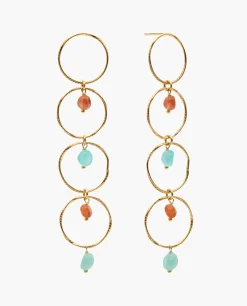 PENDIENTES PARADISE · BAÑO ORO