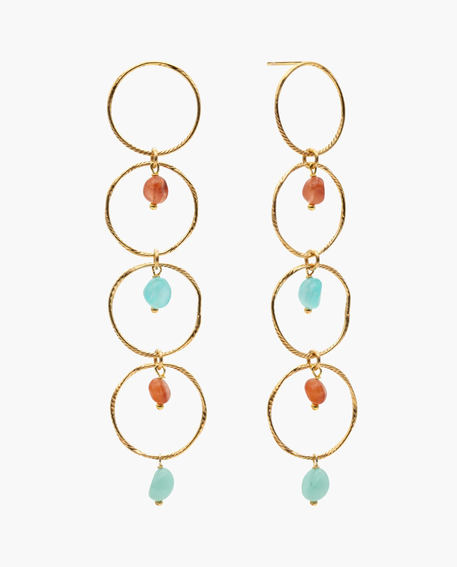 PENDIENTES PARADISE · BAÑO ORO