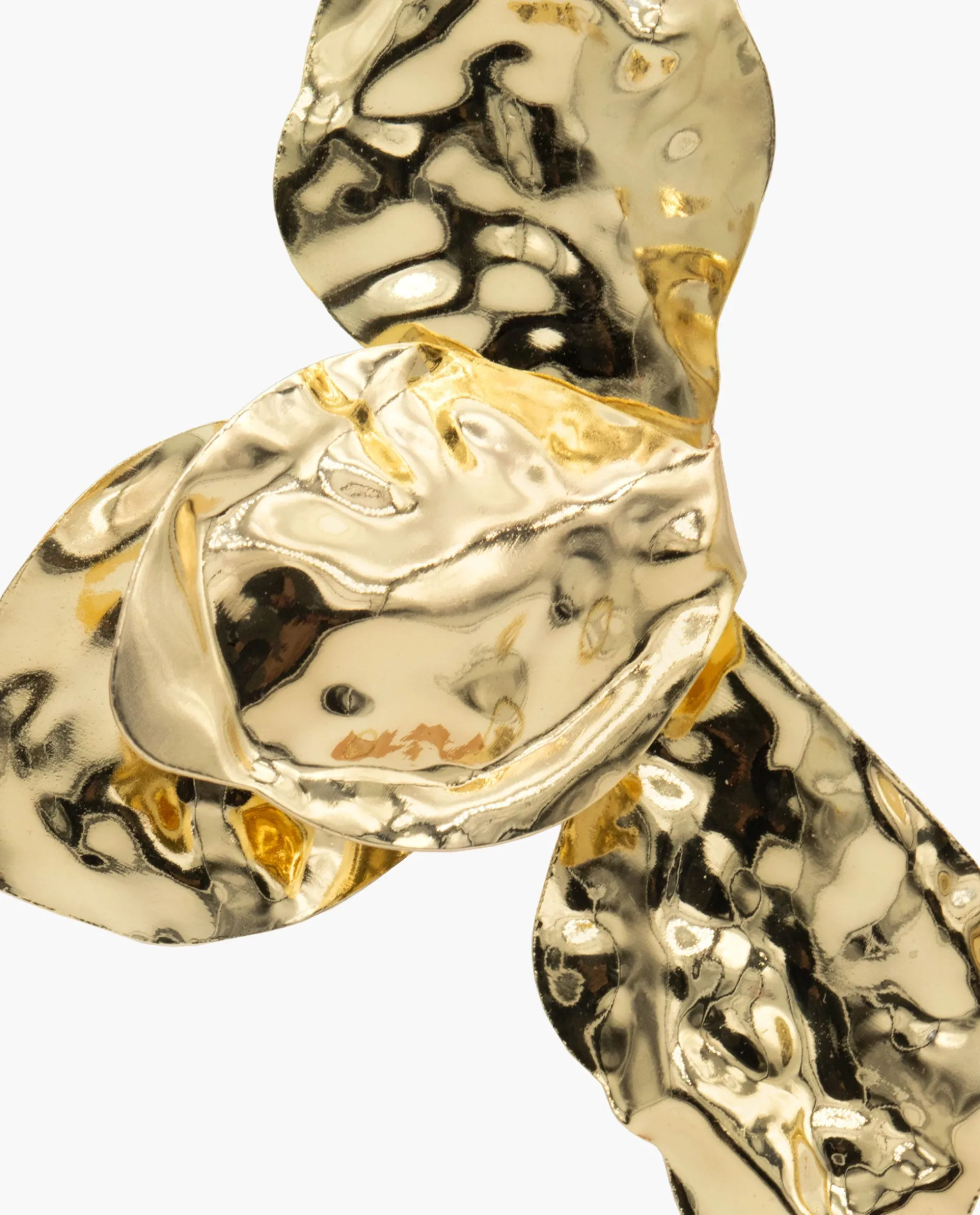 PENDIENTES PETALS · DORADO