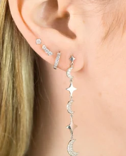 PIERCING ARO SPARKLES · PLATA